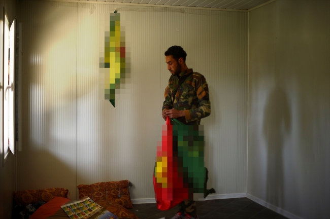 Afrin'de teröristlere ait yeni tüneller bulundu